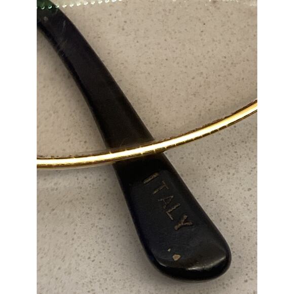 Fresco Men’s Eyeglasses 22K Gold Plated “F10” 3-Micron *FRAMES ONLY* - Picture 10 of 11